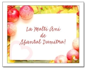 mesaje de Sfantul Dumitru