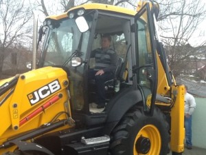 spring buldoexcavator